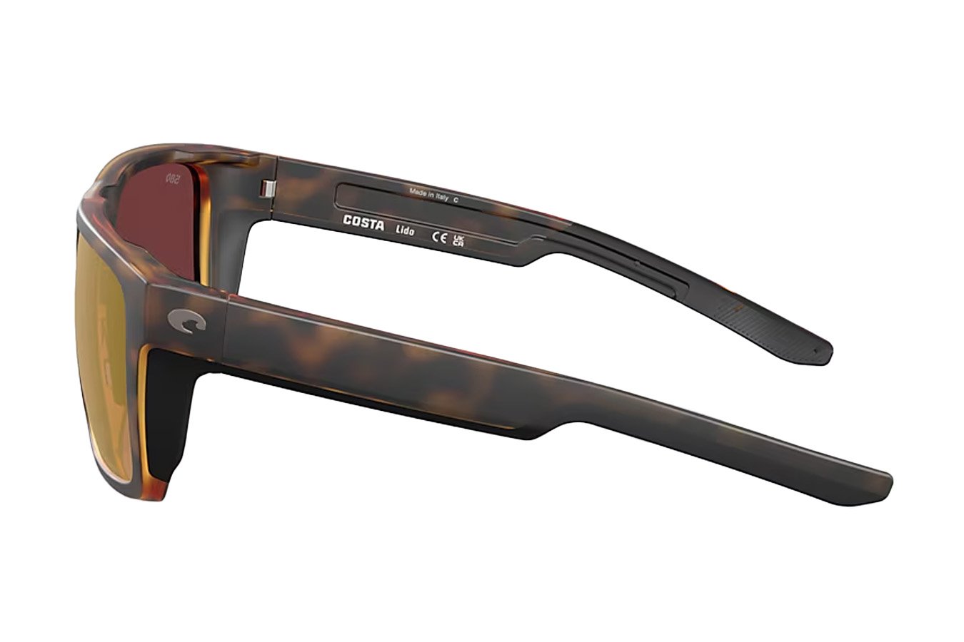 COSTA DEL MAR Lido Matte Tortoise Frames with Gold Mirror Lenses